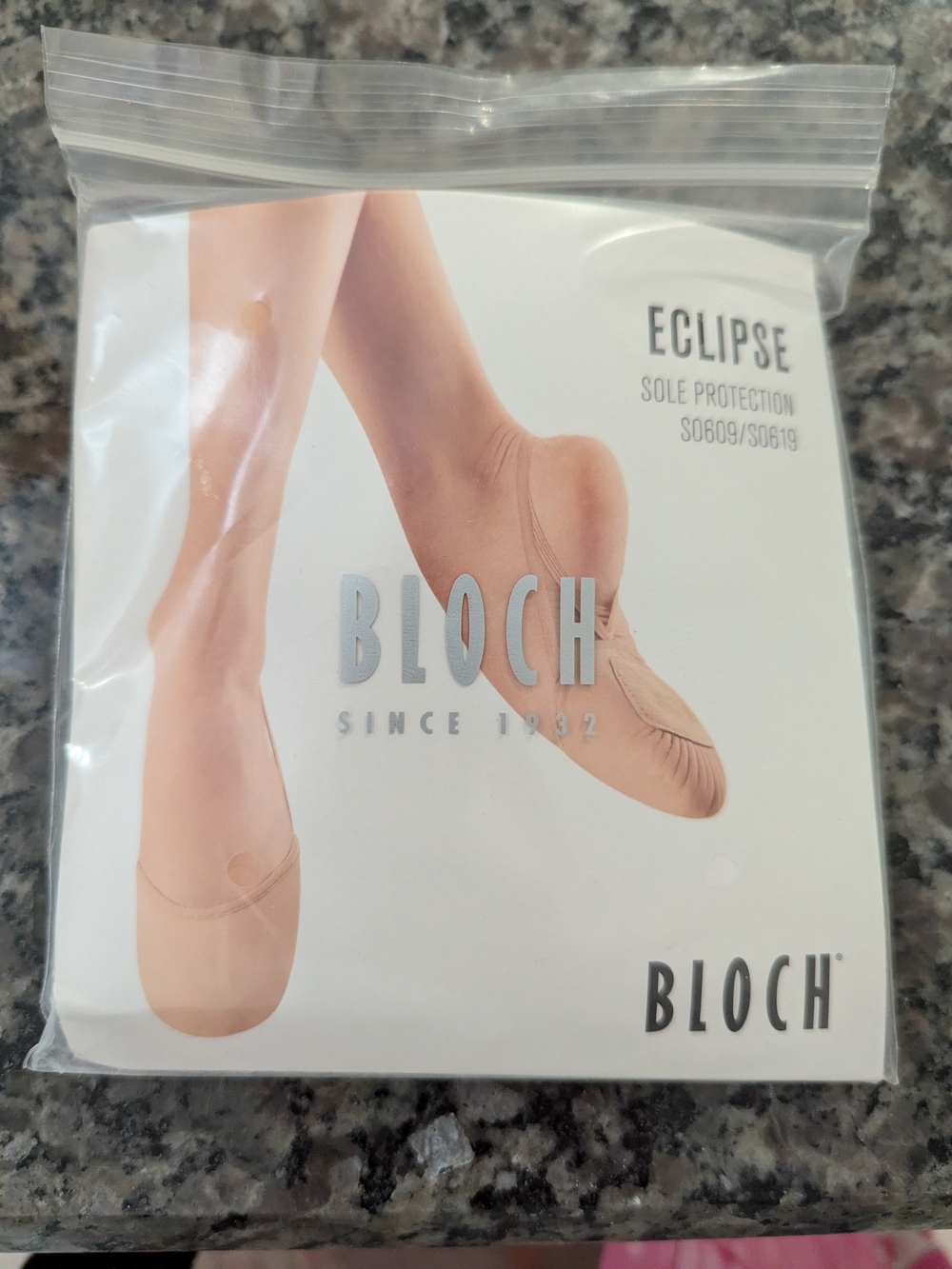 Bloch Nude Eclipse Canvas Half Sole Contemporary